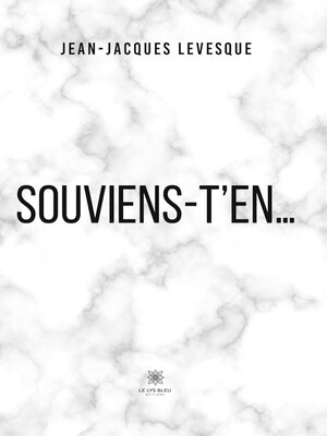 cover image of Souviens-t'en...
